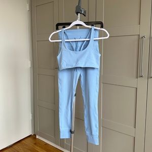 Vuori Workout Set [S, Lt. Blue]